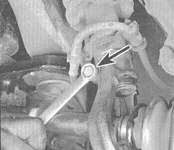 Устройство, обслуживание и ремонт Honda Accord -Снятие и установка сборки переднего амортизатора с винтовой пружиной